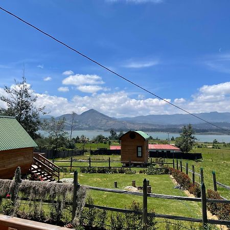 El Alpino Cabana Glamping & Camping Hotel Guatavita Bagian luar foto